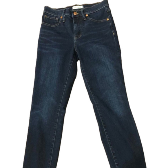 Madewell 9” high rise skinny jeans gently used size 26 - Picture 1 of 6